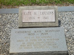 Catherine “Kate” <I>McIntosh</I> Cousins 