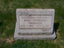 Mary Sophronia <I>Smith</I> Thompson 