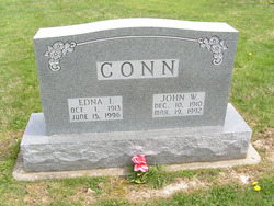Edna I <I>Benner</I> Conn 