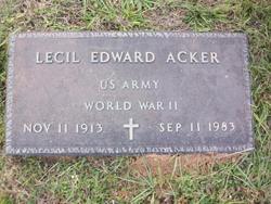 Lecil Edward Acker 
