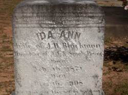 Ida Ann <I>Payne</I> Blackmon 