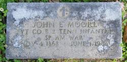 Pvt John E Moore 
