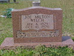 Joe Milton Welch 