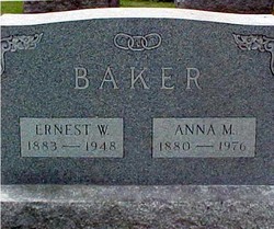 Anna M. <I>Benson</I> Baker 