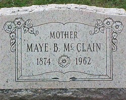 Alma Maye Kessler <I>Baker</I> McClain 