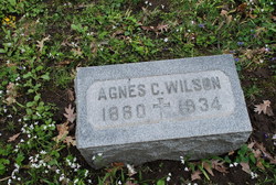 Agnes C Wilson 