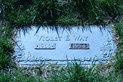 Violet Edna <I>Naylor</I> Way 