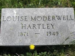 Louise <I>Moderwell</I> Hartley 