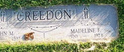 Madeline Frances <I>O'Connell</I> Creedon 