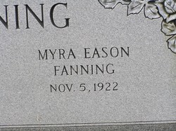 Myra Hutson <I>Eason</I> Fanning 