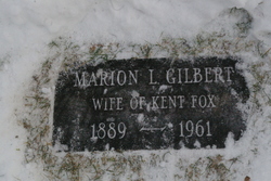 Marion Louise <I>Gilbert</I> Fox 