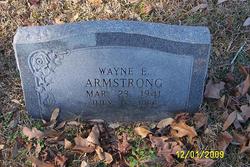 Wayne Everett Armstrong 