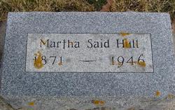 Martha Ann <I>Harrison</I> Said Hull 