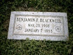 Benjamin Faye Blackwell 