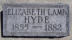Elizabeth Victoria <I>Lamb</I> Hyde 