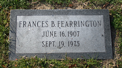 Frances <I>Ball</I> Fearrington 