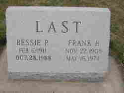 Bessie Bernice <I>Pitcher</I> Last 
