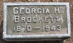 Georgia <I>Hammonstree</I> Brockett 