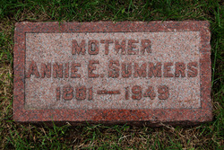 Annie Elizabeth <I>Yocum</I> Summers 