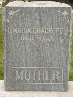 Maria <I>Evans</I> Cracroft 