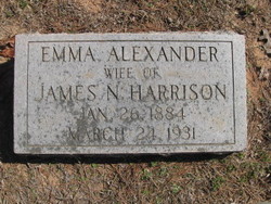 Emma Caroline <I>Alexander</I> Harrison 