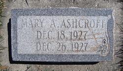 Mary Afton Ashcroft 
