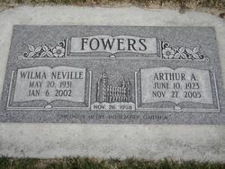 Wilma <I>Neville</I> Fowers 
