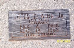 Lotus T. “Parge” Winn Jr.