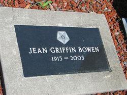 Jean R <I>Griffin</I> Bowen 