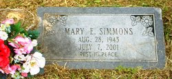 Mary <I>E.</I> Simmons 