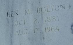Ben M Bolton 
