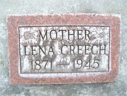 Lena Florence <I>Jordan</I> Creech 