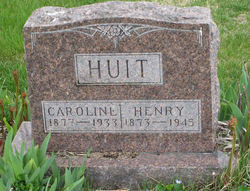 Caroline “Carrie” <I>Hadley</I> Huit 