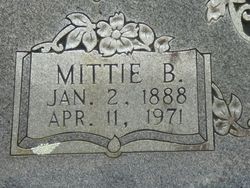 Mittie Belle <I>McElroy</I> Burris 