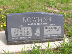 Victor Eugene “Vic” Bowman 