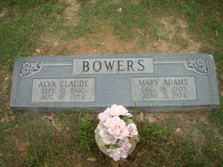 Mary Edith <I>Adams</I> Bowers 