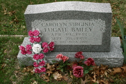 Carolyn Virginia <I>Fugate</I> Bailey 