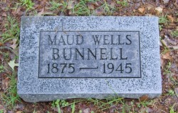 Maud <I>Wells</I> Bunnell 
