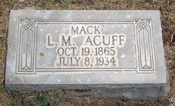 Lemuel McMayon “LM or Mack” Acuff 
