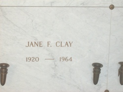 Jane F Clay 
