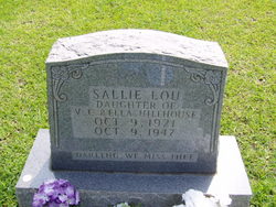 Sallie Lou Hillhouse 