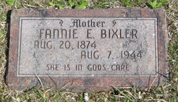 Fannie E. <I>Sittle</I> Bixler 