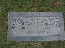 Soloman Leon Adams 