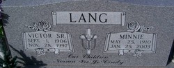 Victor Lang Sr.