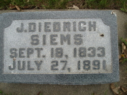 Johann Diedrich Siems 