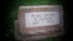 Pearl <I>Defoe</I> Acheson 