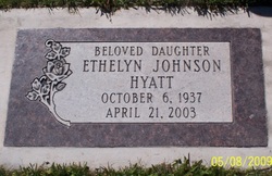 Ethelyn <I>Johnson</I> Hyatt 
