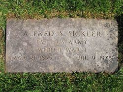 Alfred S Sickler 