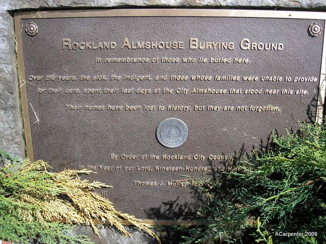 Rockland Almshouse Burying Ground