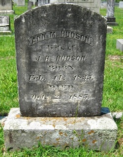 Ann M. <I>Osborne</I> Hudson 